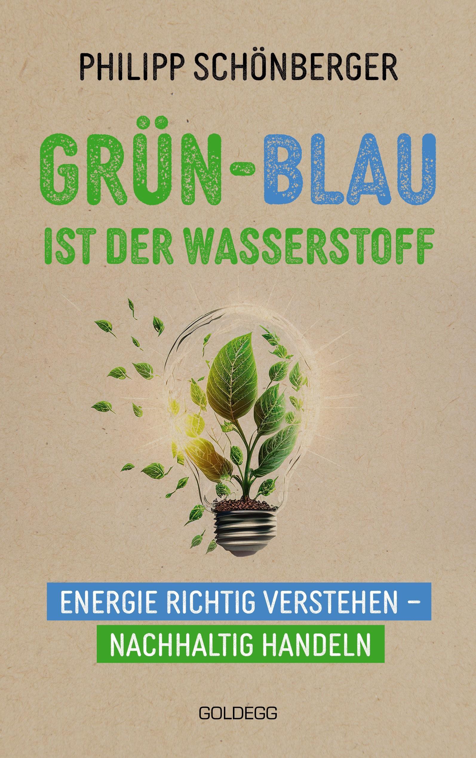 Buchcover: Grün-Blau ist der Wasserstoff