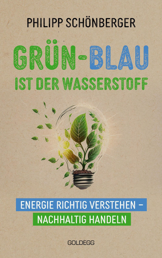 Buchcover: Grün-Blau ist der Wasserstoff