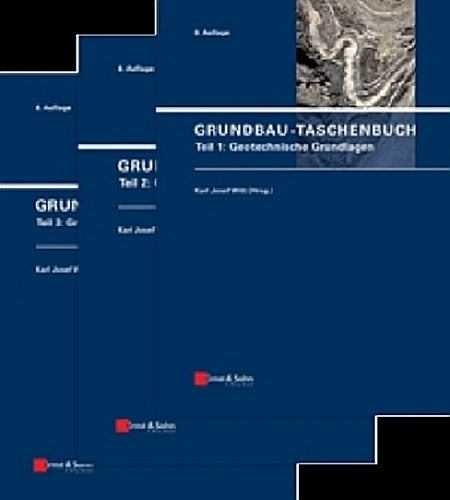 Buchcover: Grundbau-Taschenbuch - Teile 1-3