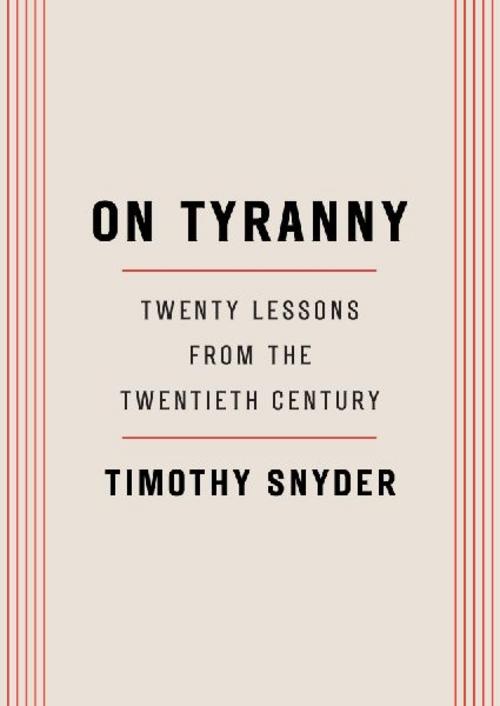 Buchcover: On Tyranny
