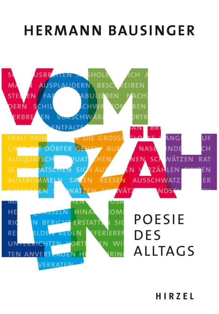 Buchcover: Vom Erzählen