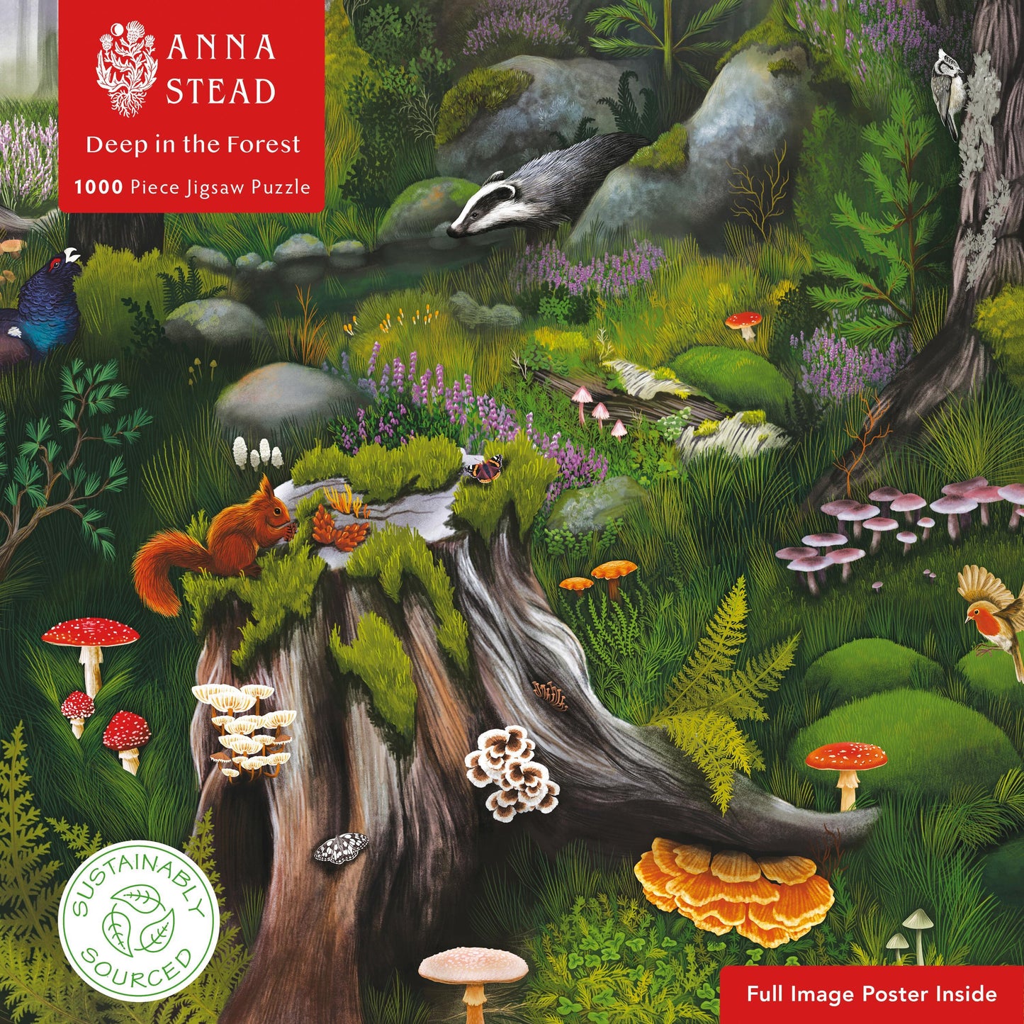 Puzzle - Anna Stead, Tief im Wald