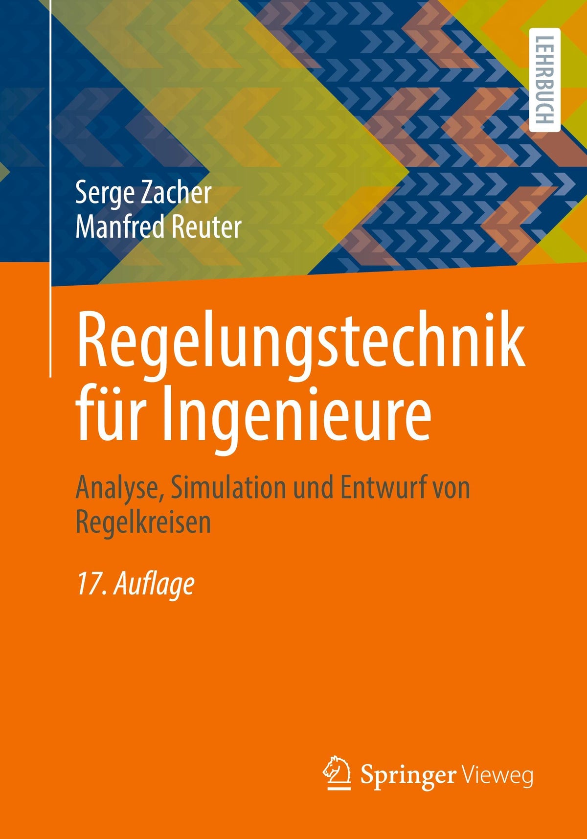Buchcover: Regelungstechnik für Ingenieure