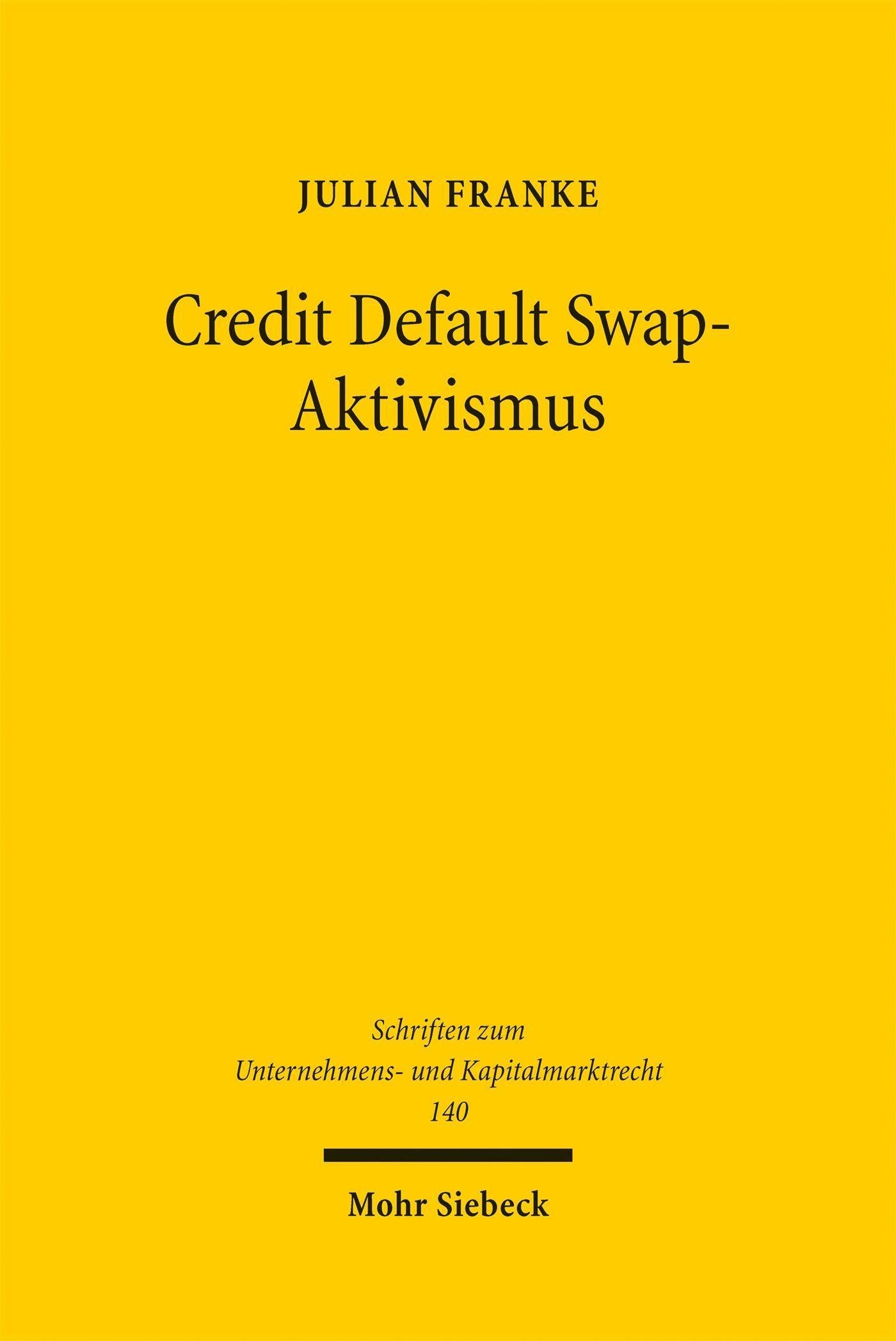 Credit Default Swap-Aktivismus