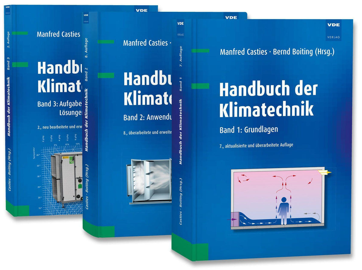 Buchcover: Handbuch der Klimatechnik (Set)