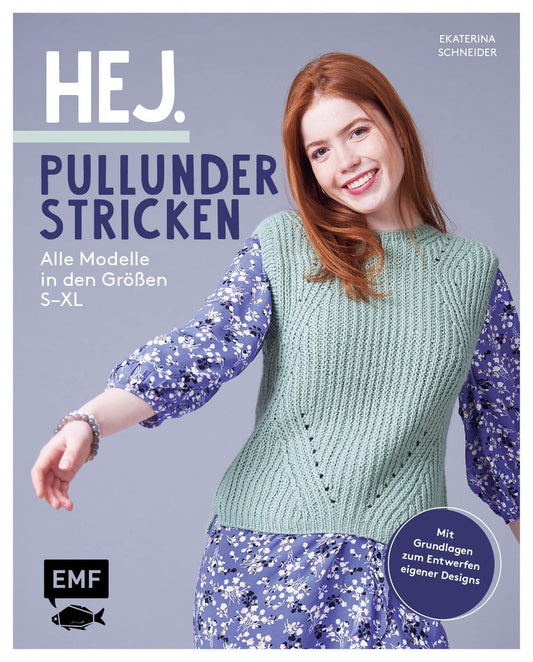 Buchcover: Hej. Pullunder stricken