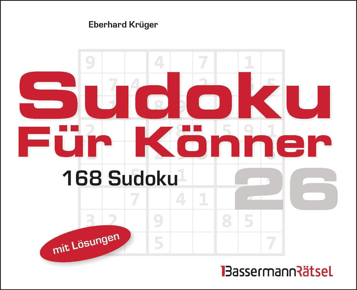 Buchcover: Sudoku für Könner 26 (5 Exemplare à 2,99 EUR)