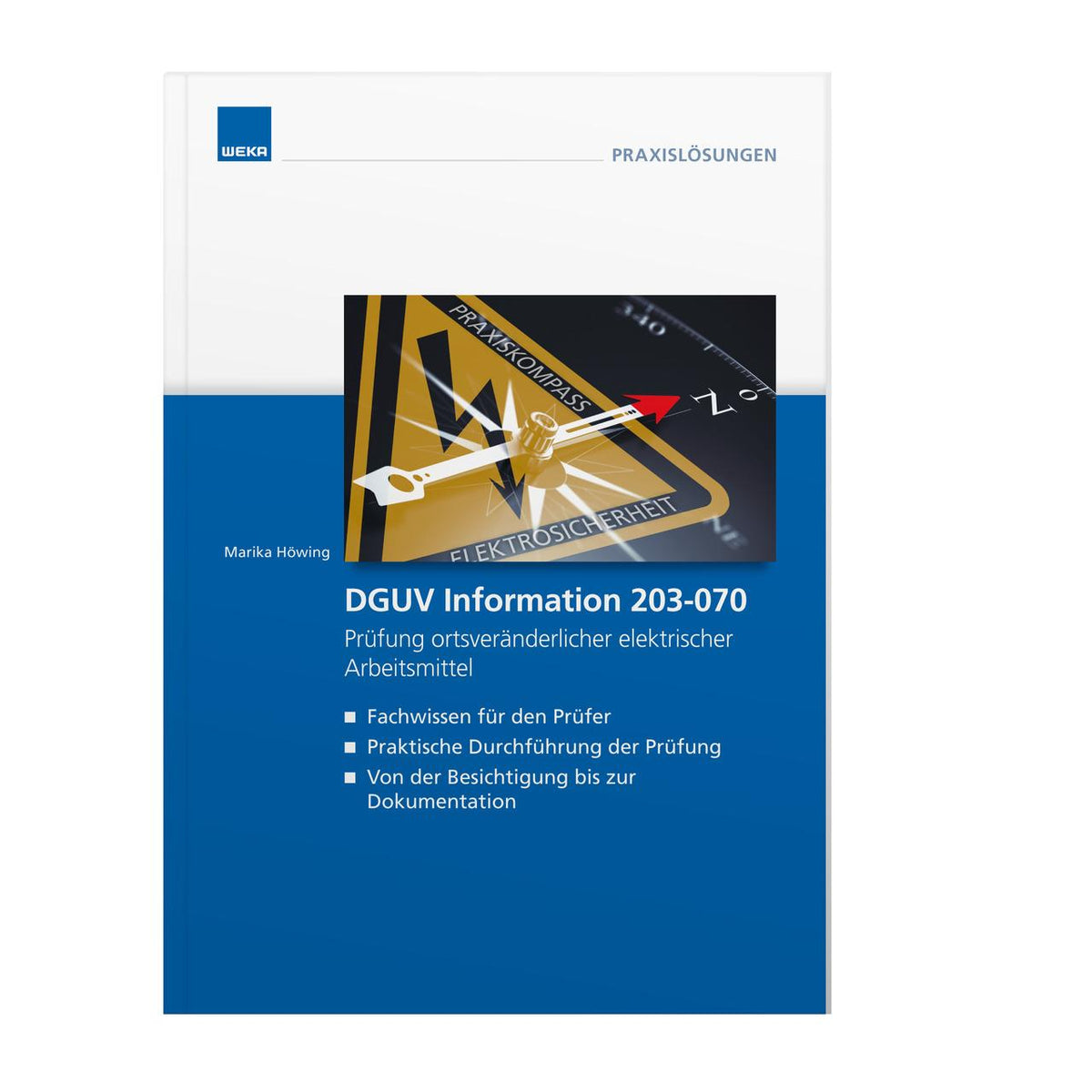 Buchcover: DGUV Information 203-070