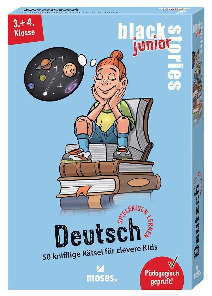 Buchcover: black stories junior Spielerisch lernen Deutsch