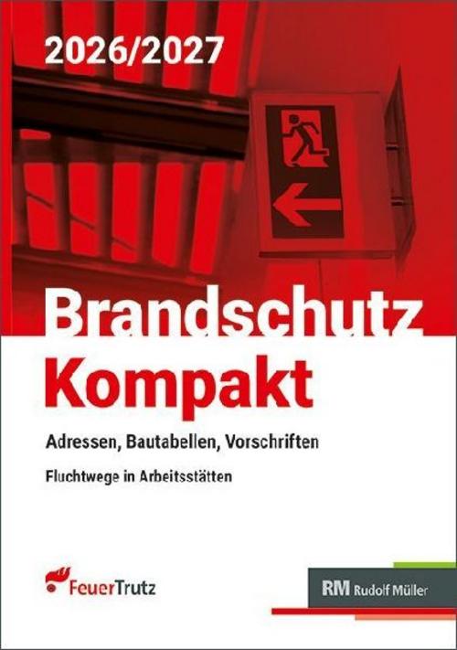 Buchcover: Brandschutz Kompakt 2026/2027