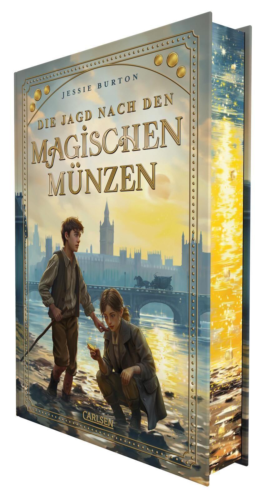 Die Jagd nach den magischen Münzen: Poetisch-magisches Abenteuer ab 10 Jahren über ein Mädchen im alten London, das die Stimme der Themse hören kann