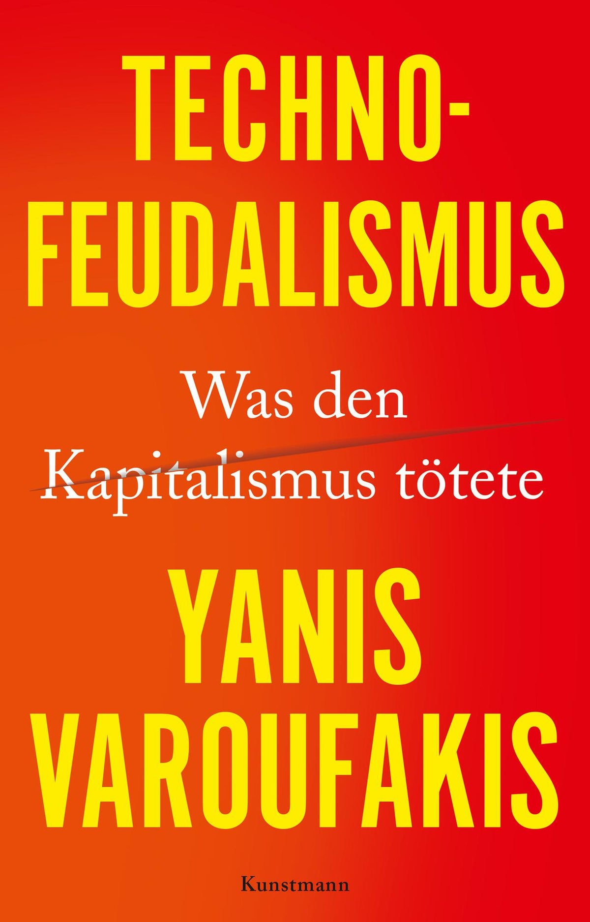 Buchcover: Technofeudalismus