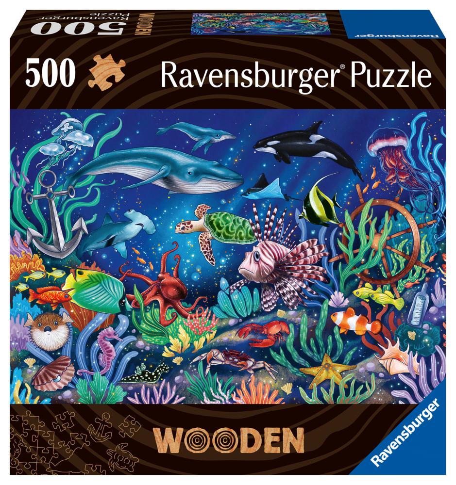 Buchcover: WOODEN Unten im Meer