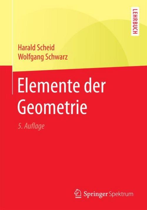 Buchcover: Elemente der Geometrie