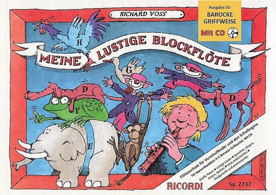 Für C-Sopran-Blockflöte (barocke Griffweise), m. Audio-CD