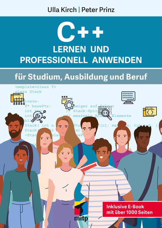 Buchcover: C++ Lernen und professionell anwenden