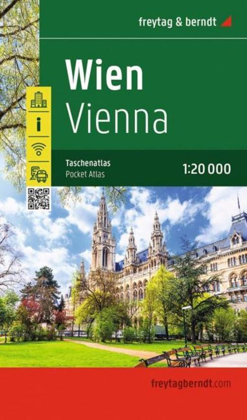 freytag & berndt Stadtatlas Wien, Taschenatlas 1:20.000