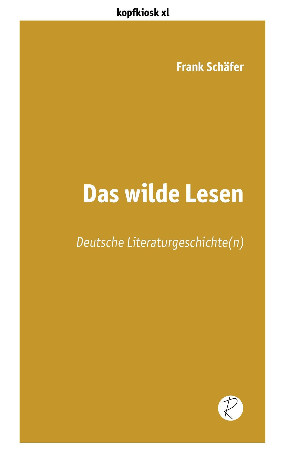 Buchcover: Das wilde Lesen
