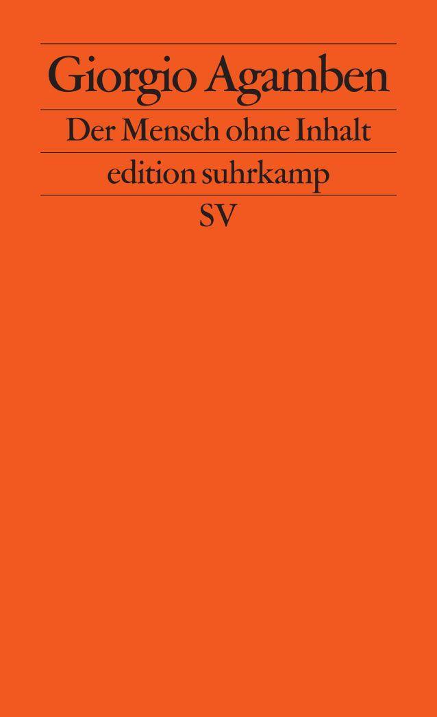 Buchcover: Der Mensch ohne Inhalt