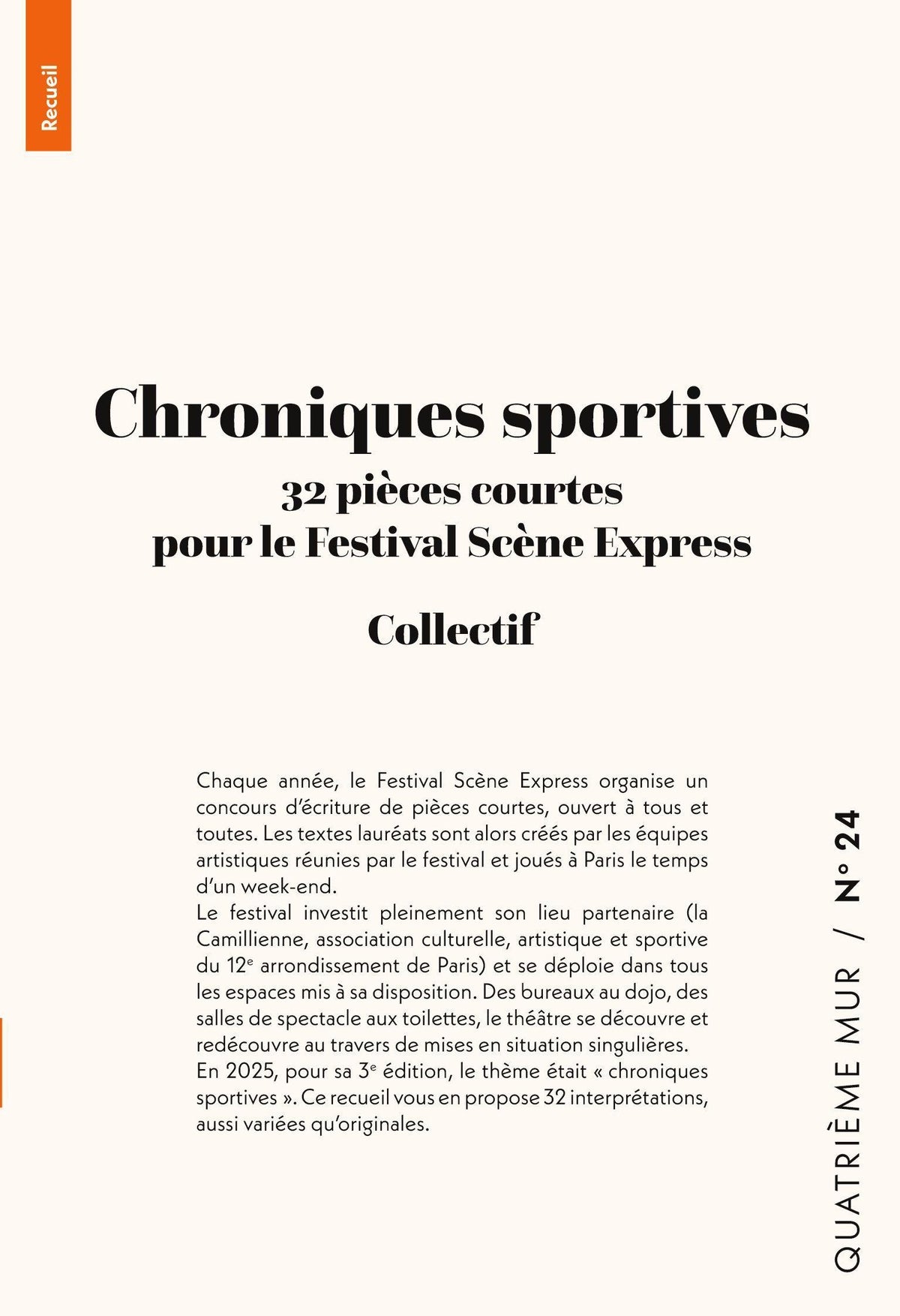 Buchcover: Chroniques sportives