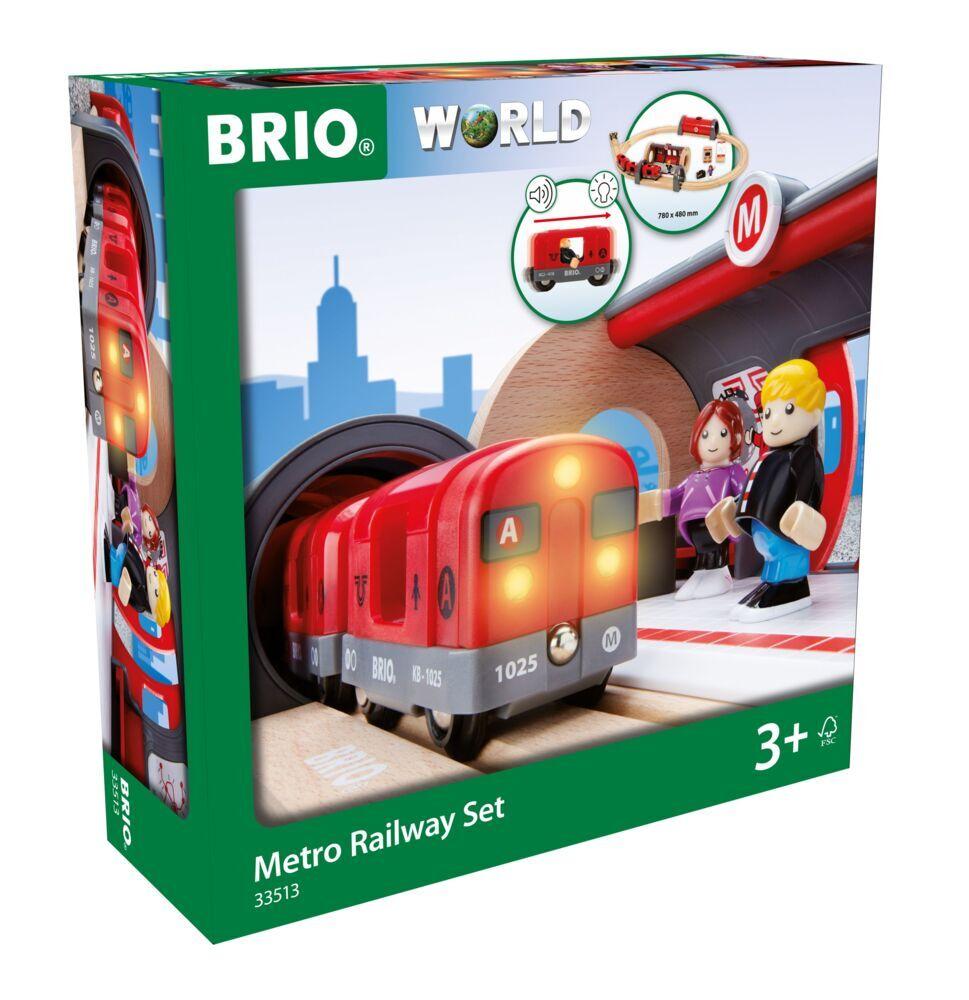 Buchcover: BRIO World - Metro Bahn Set