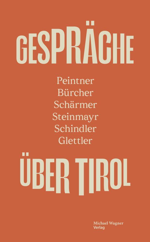 Buchcover: GESPRÄCHE ÜBER TIROL