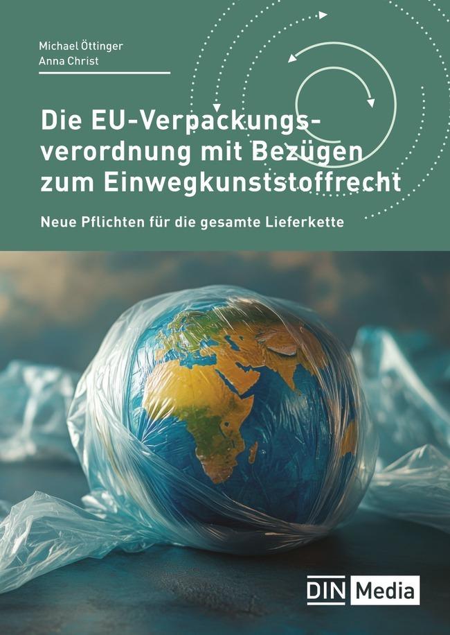 Buchcover: Die EU-Verpackungsverordnung mit Bezügen zum Einwegkunststoffrecht