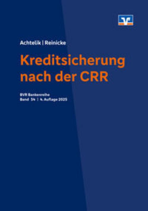 Buchcover: Kreditsicherung nach der CRR