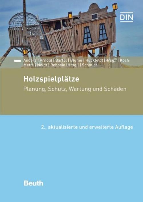 Buchcover: Holzspielplätze
