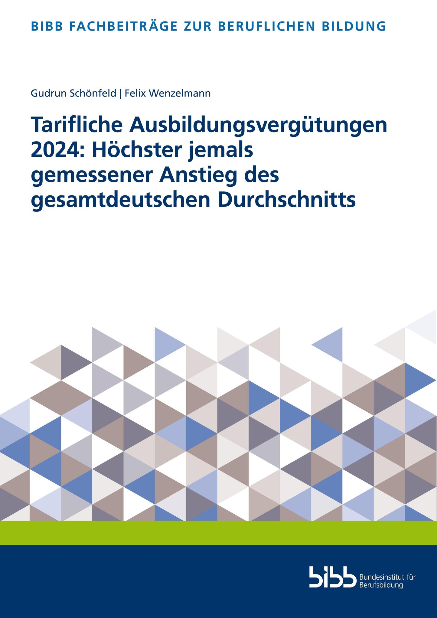 Tarifliche Ausbildungsvergütungen 2024: Höchster jemals gemessener Anstieg des gesamtdeutschen Durchschnitts