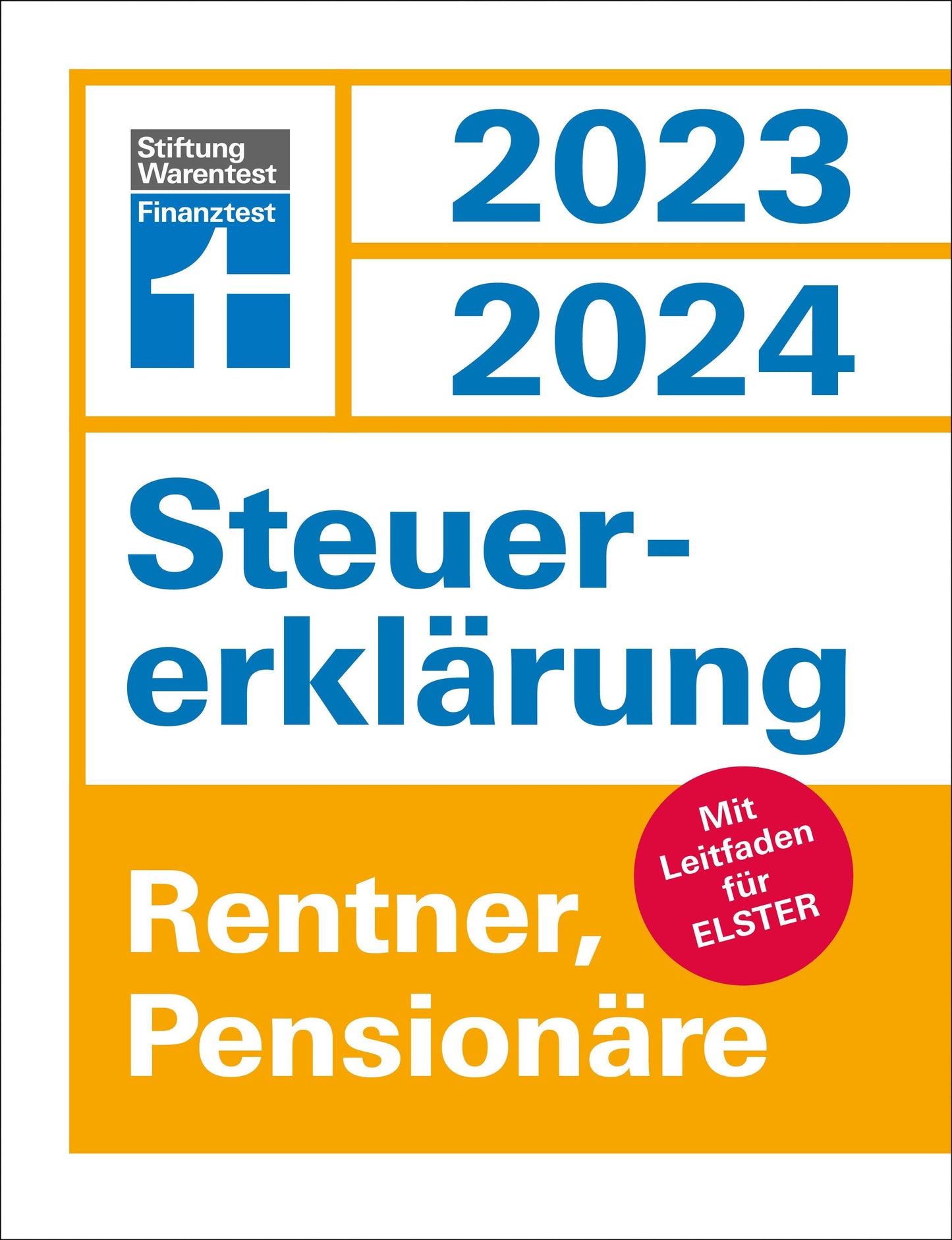 Buchcover: Steuererklärung 2023/2024 - Rentner, Pensionäre
