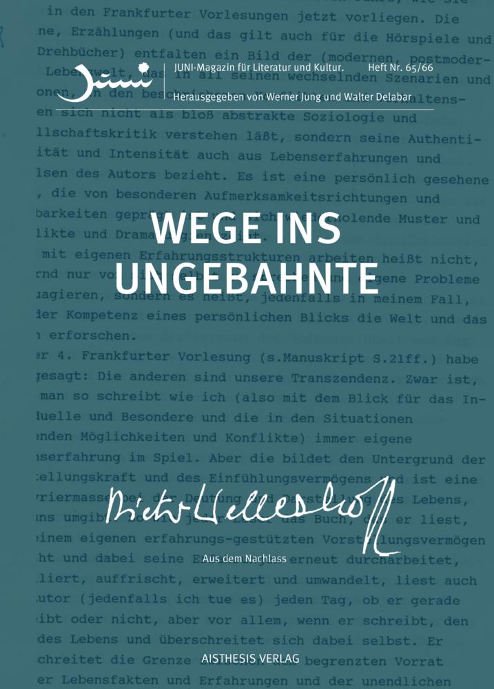 Wege ins Ungebahnte