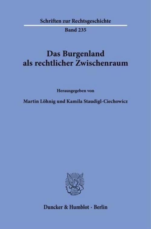 Das Burgenland als rechtlicher Zwischenraum