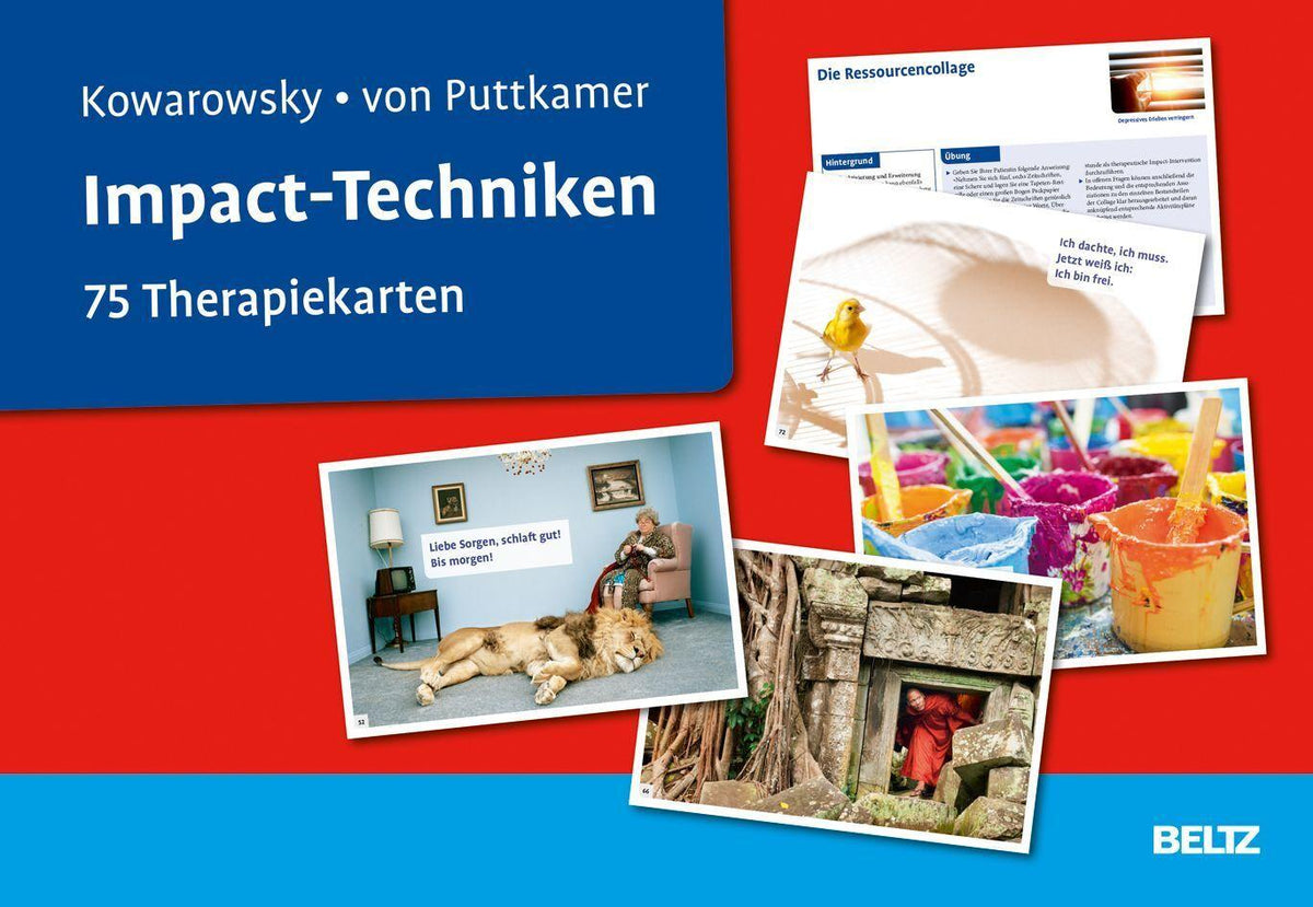 Buchcover: Impact-Techniken, 75 Therapiekarten