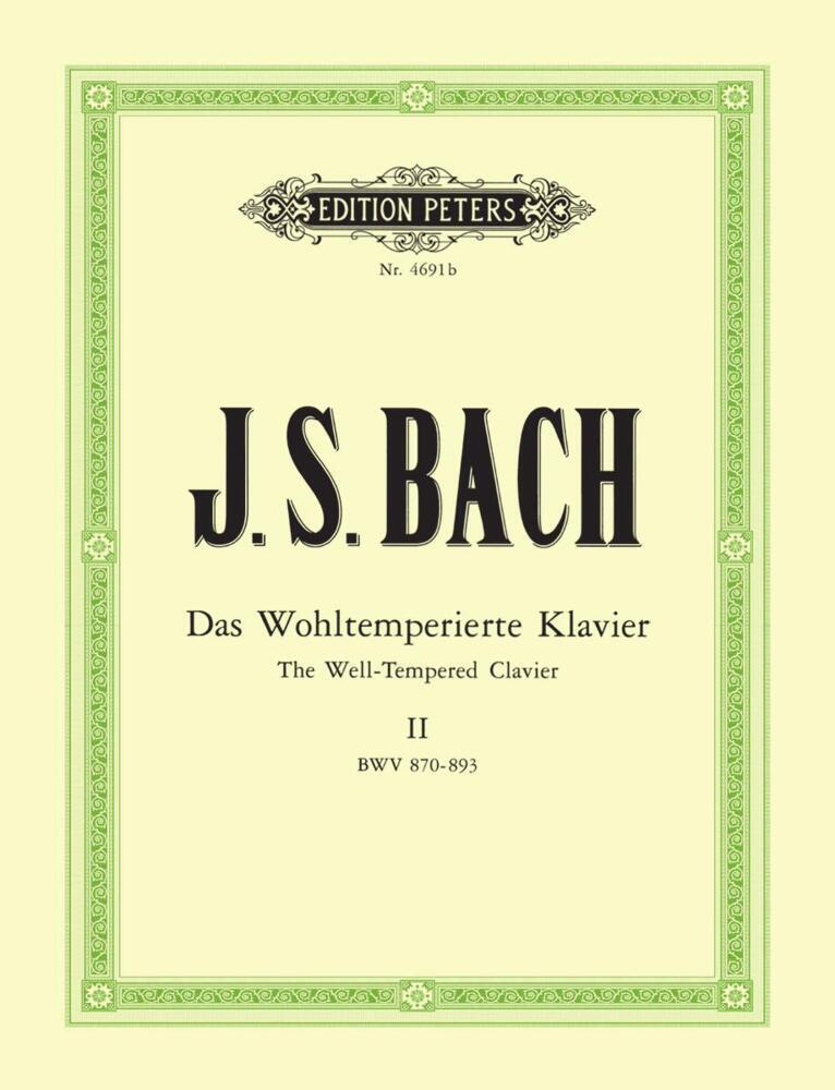Well-Tempered Clavier Vol. 2