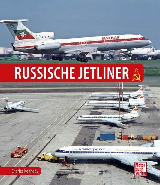 Buchcover: Russische Jetliner