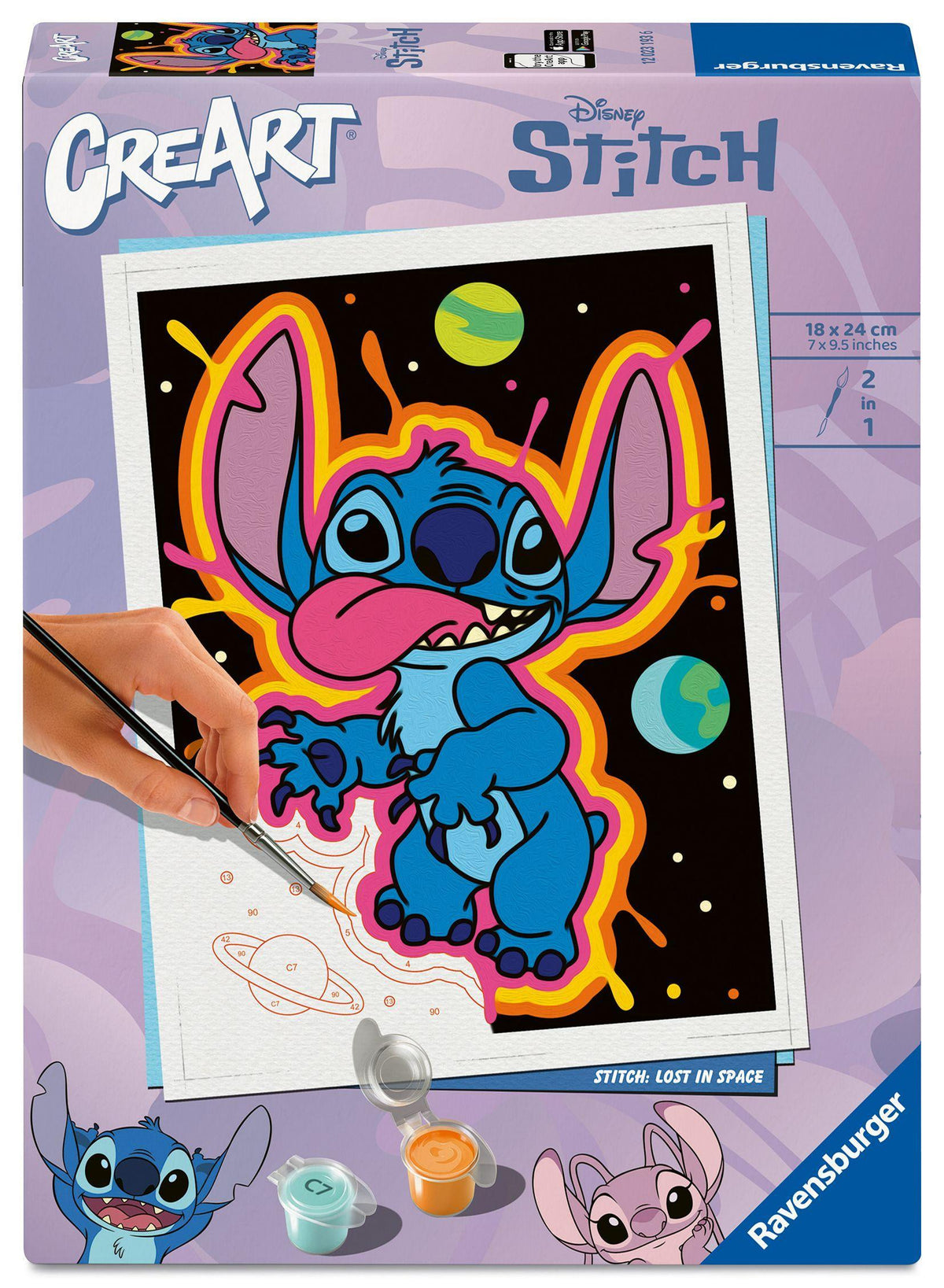Buchcover: CreArt Adults Trend - Disney Stitch: Verloren im All