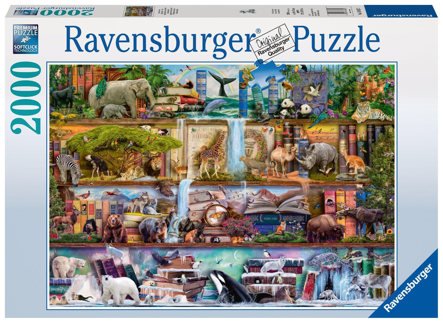 Erwachsenenpuzzle 2000 Teile - Aimee Stewart: Großartige Tierwelt