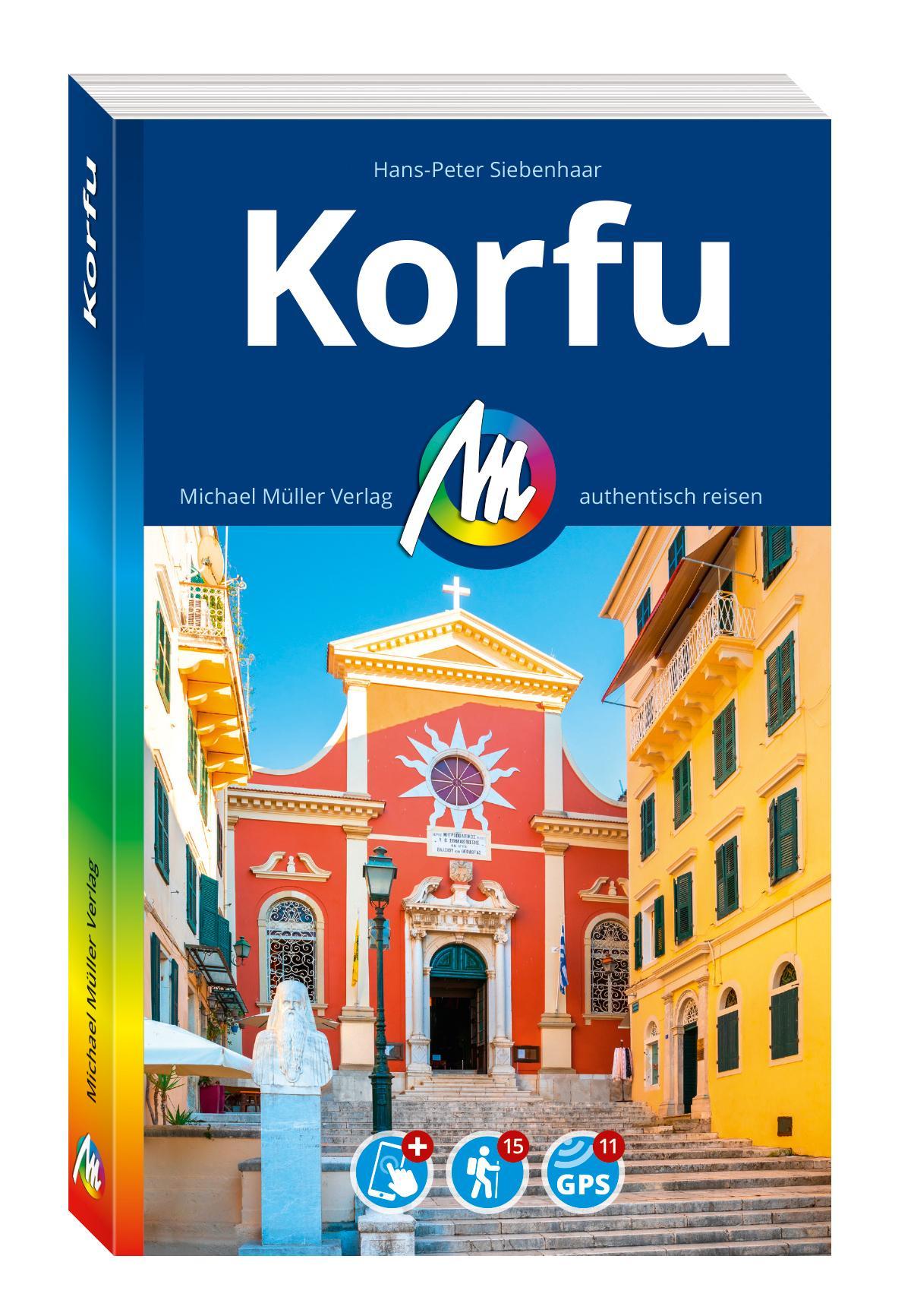 Siebenhaar, Hans-Peter/MICHAEL MÜLLER REISEFÜHRER Korfu