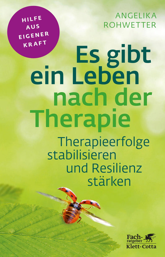 Buchcover: Es gibt ein Leben nach der Therapie (Fachratgeber Klett-Cotta)