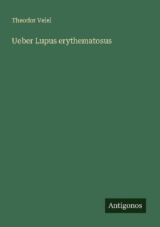 Ueber Lupus erythematosus