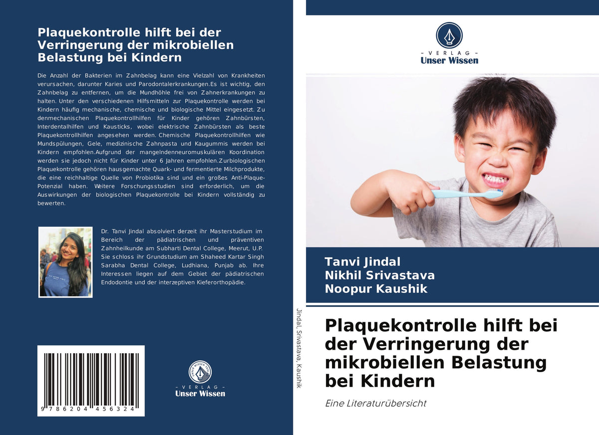 Buchcover: Plaquekontrolle hilft bei der Verringerung der mikrobiellen Belastung bei Kindern