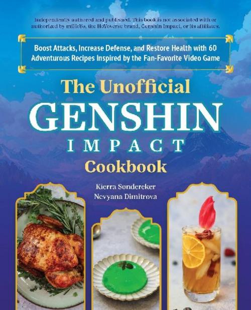 Buchcover: The Unofficial Genshin Impact Cookbook