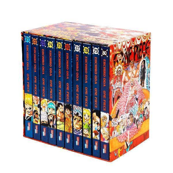 One Piece Sammelschuber 8: Dressrosa (inklusive Band 71-80): Der achte Sammelschuber des weltweit beliebten Manga ONE PIECE – ein perfektes Set für Fans und Neulinge!