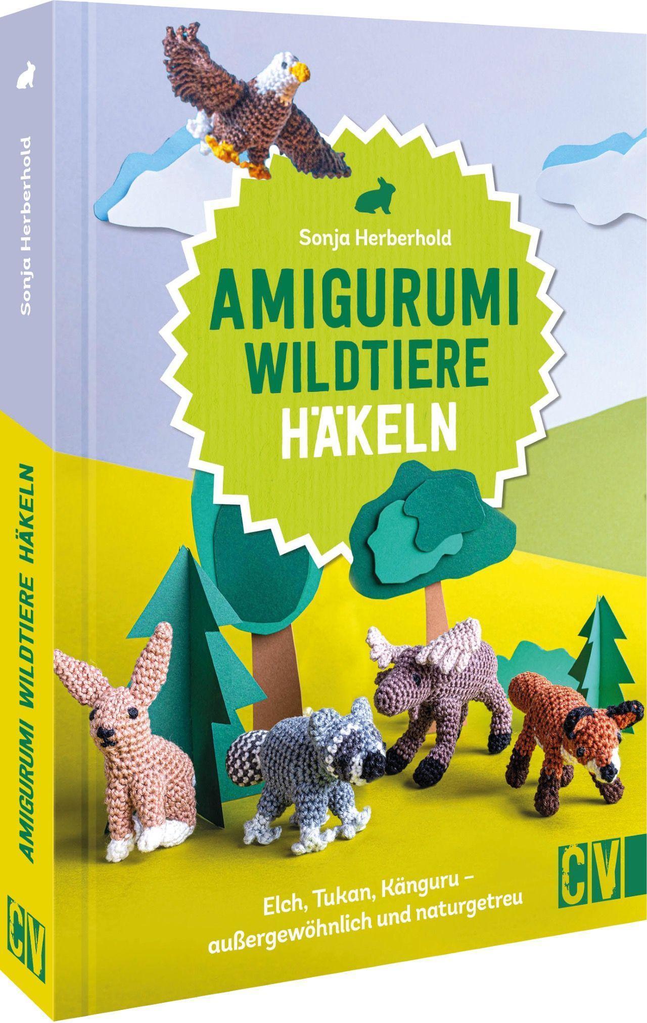 Buchcover: Amigurumi Wildtiere häkeln