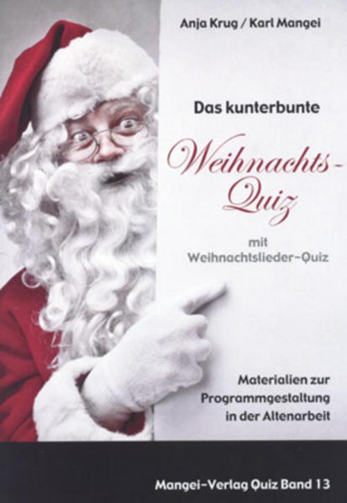 Buchcover: Das kunterbunte Weihnachtsquiz mit Weihnachtslieder-Quiz