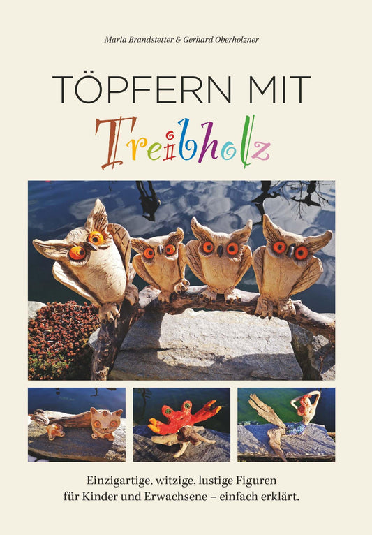 Buchcover: Töpfern mit Treibholz