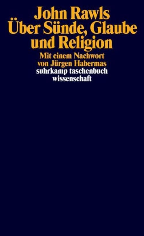 Buchcover: Über Sünde, Glaube und Religion