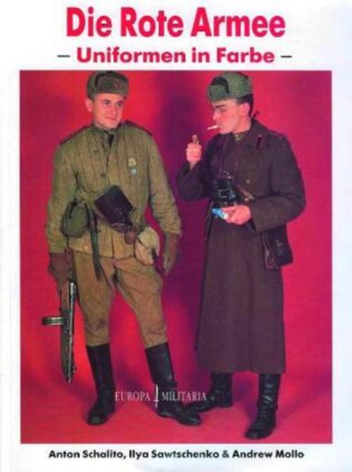 Buchcover: Die rote Armee - Uniformen in Farbe