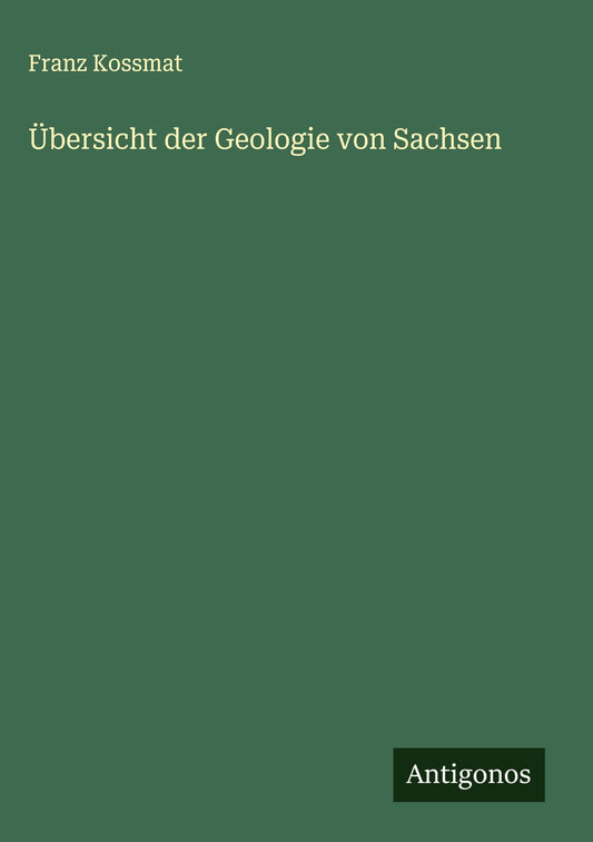 Übersicht der Geologie von Sachsen